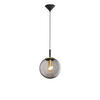 HÄNGELEUCHTE 25/140 cm  - Schwarz, Trend, Glas/Kunststoff (25/140cm) - Fischer & Honsel