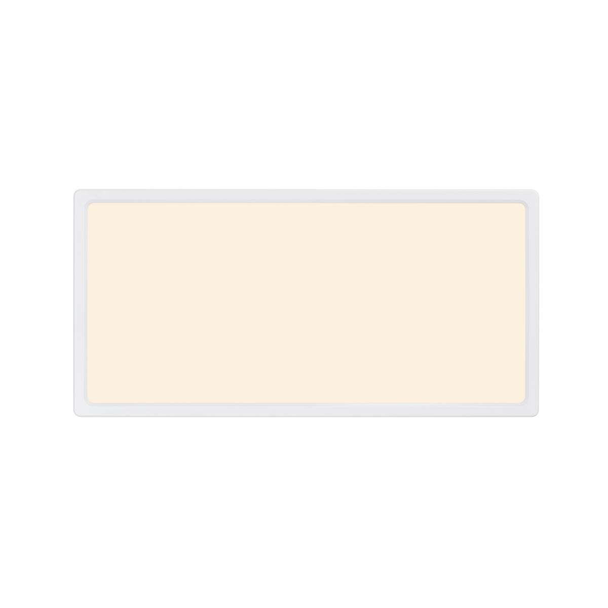 DECKENLEUCHTE Harlow 59,5/24,4/2,3 cm   - Weiß, Design, Kunststoff (59,5/24,4/2,3cm) - Nordlux