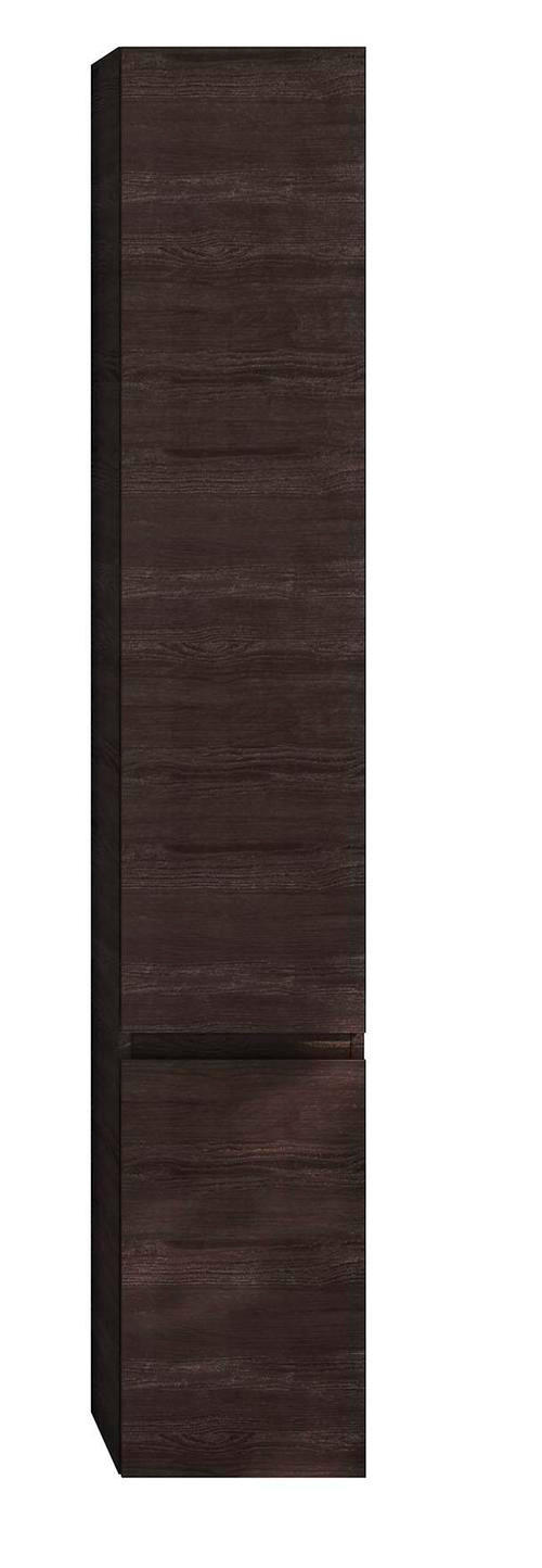 HOCHSCHRANK 30/174/33 cm  - Kastanienfarben, Konventionell, Glas/Holzwerkstoff (30/174/33cm) - Sadena