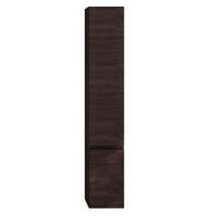 HOCHSCHRANK 30/174/33 cm  - Kastanienfarben, Konventionell, Glas/Holzwerkstoff (30/174/33cm) - Sadena