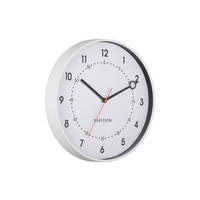 UHR  Weiß 31,5 cm  - Weiß, Basics, Kunststoff (31,5cm) - Karlsson