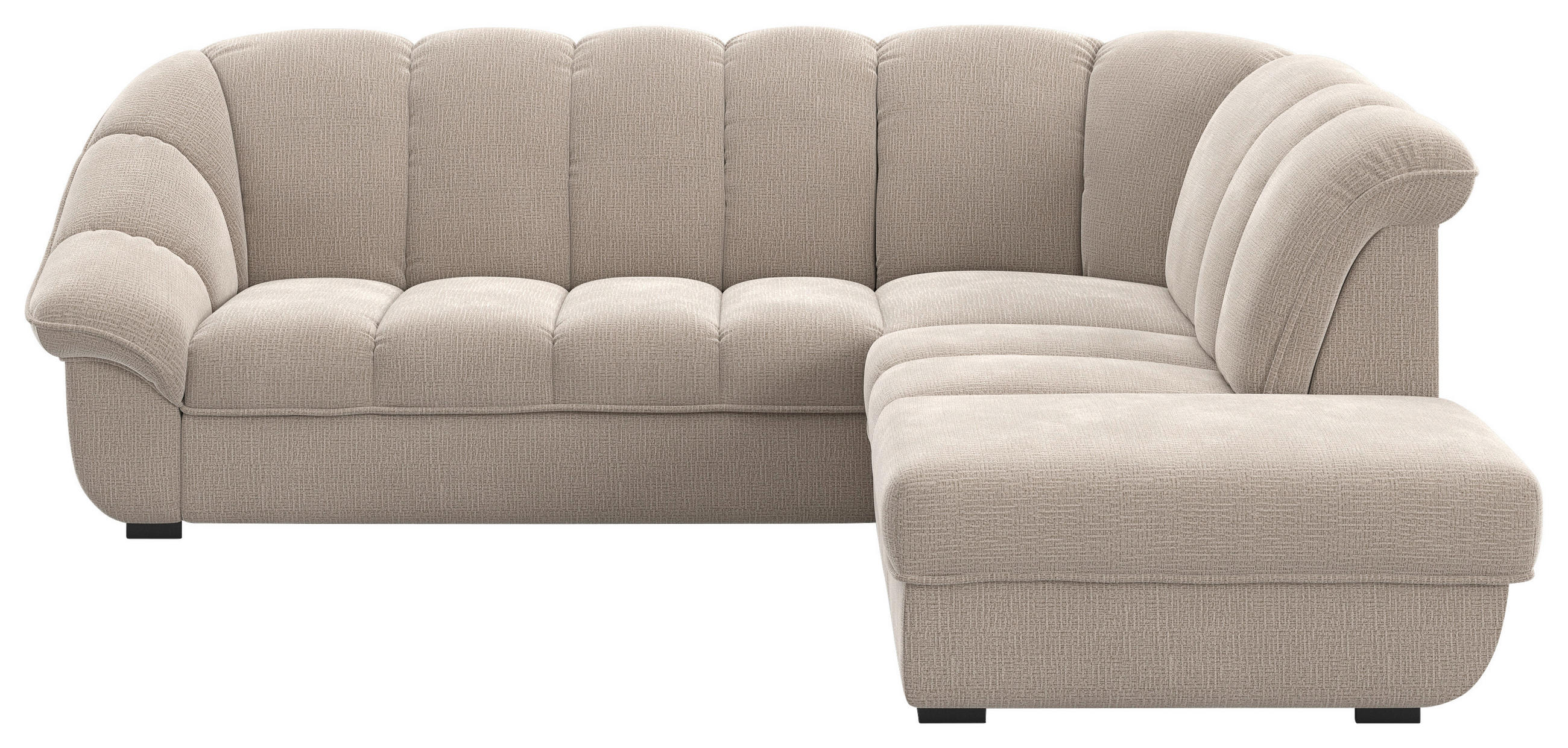 Welnova Ecksofa Natur 260x88x222 cm