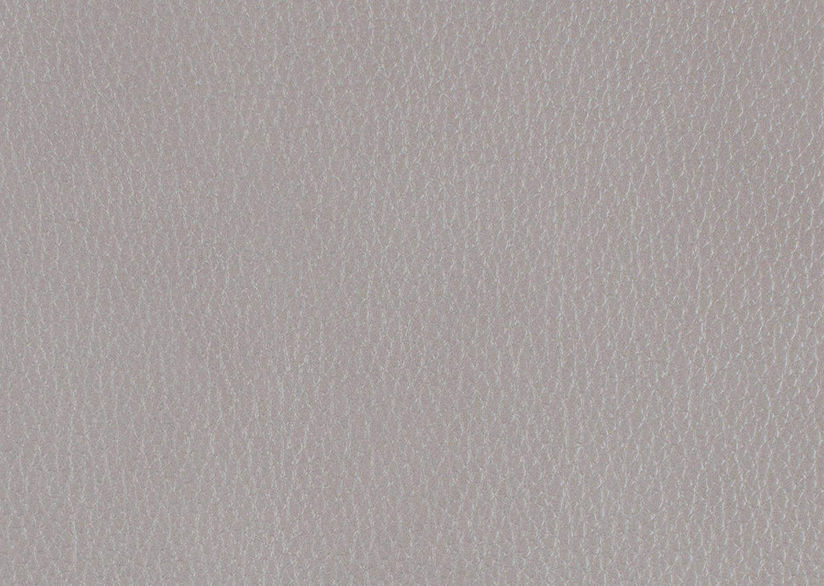 ECKSOFA in Echtleder Grau  - Eichefarben/Grau, Design, Leder/Holz (235/259cm) - Valdera