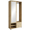 GARDEROBE  in 90/190/33 cm  - Eiche Artisan, Trend, Holzwerkstoff (90/190/33cm) - MID.YOU