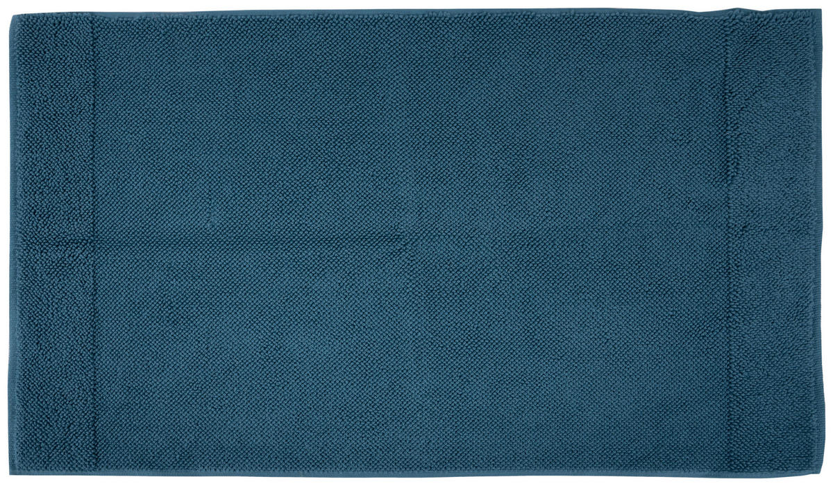BADEMATTE Petrol 60/100 cm  - Petrol, KONVENTIONELL, Textil (60/100cm) - Bio:Vio
