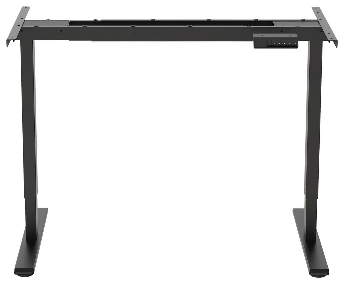 TISCHGESTELL   - Schwarz, MODERN, Metall (112/70/119/68cm) - MID.YOU