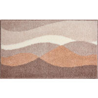 KOBERČEK DO KÚPEĽNE, 60/100 cm - sivohnedá, Basics, textil/plast (60/100cm) - Grund