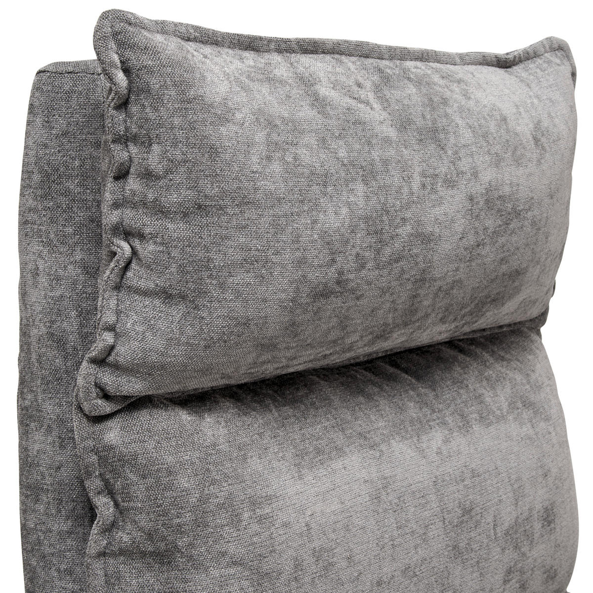 DREHSTUHL  in Chenille Grau  - Schwarz/Grau, Lifestyle, Holz/Kunststoff (66/112-120/62cm) - MID.YOU