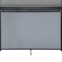 PAVILLON-ROLLO   - Grau, Basics, Textil/Metall (272/180cm) - Modante