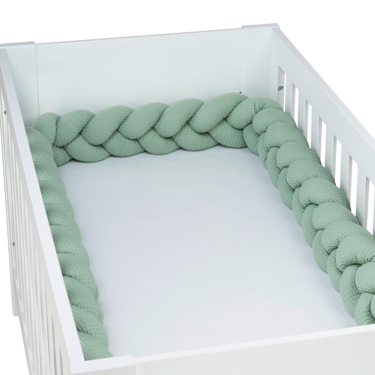 NESTCHENSCHLANGE  280/13/13 cm   - Jadegrün, Basics, Textil (280/13/13cm) - Babybay