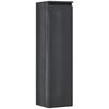 MIDISCHRANK 30,2/116,6/32,5 cm  - Schwarz, Design, Glas/Holzwerkstoff (30,2/116,6/32,5cm) - Novel