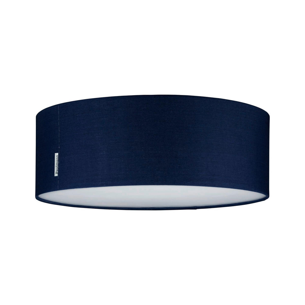 DECKENLEUCHTE 38/13 cm   - Dunkelblau, Basics, Textil (38/13cm) - Paulmann