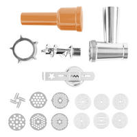 FLEISCHWOLF   - Orange, Basics, Kunststoff/Metall (22,7/14,3/24,5cm) - CHEF CUISINE
