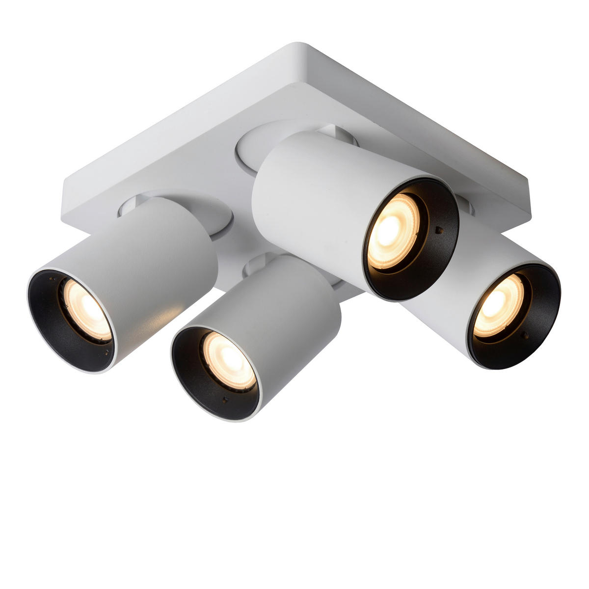 LED-STRAHLER 20/20/11.5 cm   - Weiß, KONVENTIONELL, Metall (20/20/11.5cm) - Lucide