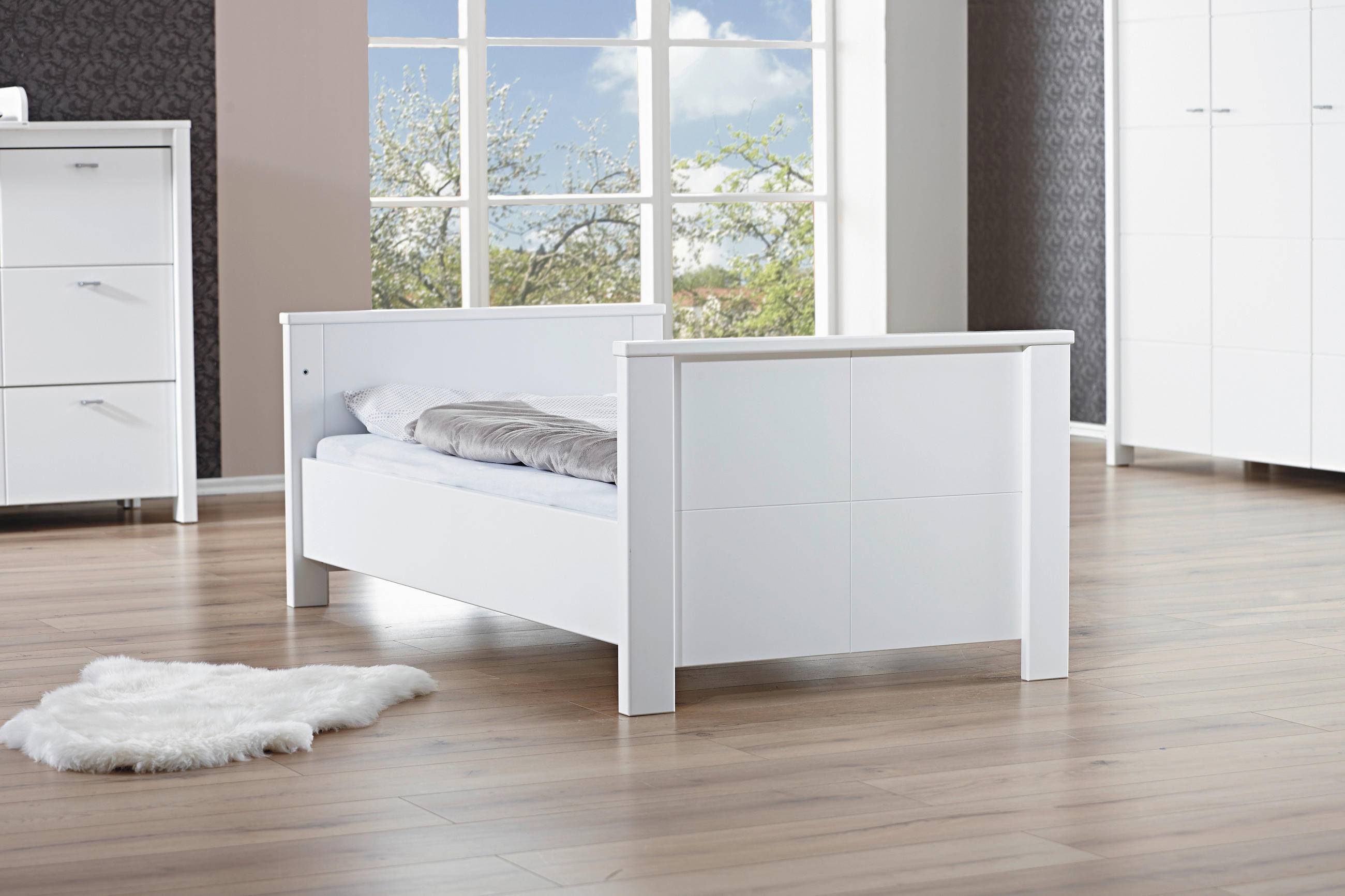 STRANICE ZA PRETVORBU Julija - bijela, Trend, drvni materijal (140/19/2cm) - My Baby Lou