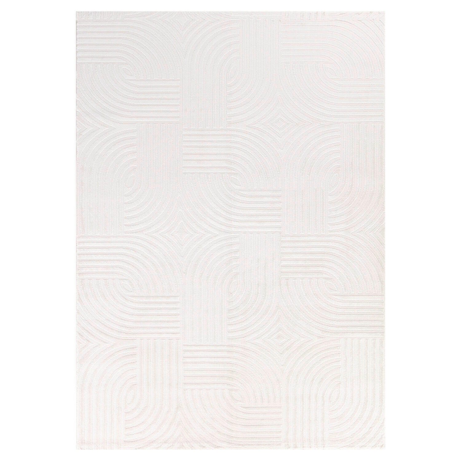WEBTEPPICH 80/150 cm Sahara Creme  - Creme, Design, Textil (80/150cm) - Novel