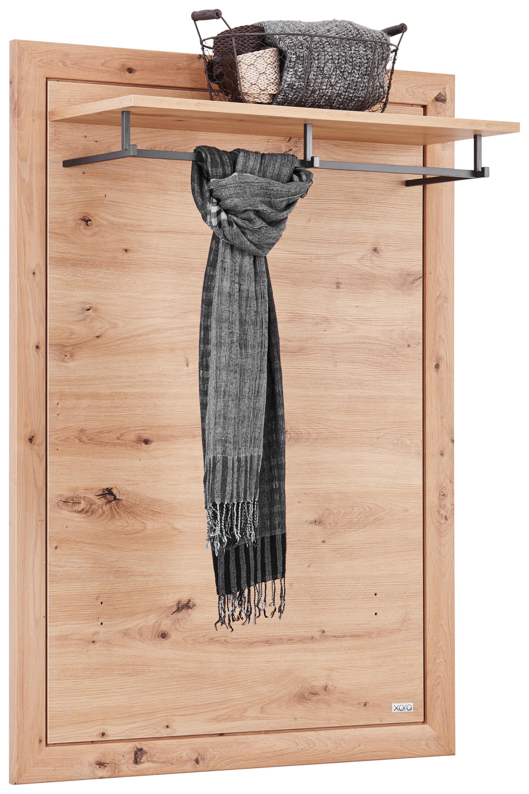 Hom`in ŠATNÍ PANEL, barvy dubu, 82/115/30 cm