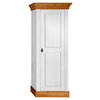 SCHRANK - Bernsteinfarben/Weiß, ROMANTIK / LANDHAUS, Holz/Metall (65/163/45cm) - Boxxx