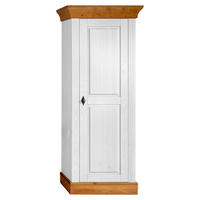 SCHRANK - Bernsteinfarben/Weiß, ROMANTIK / LANDHAUS, Holz/Metall (65/163/45cm) - Boxxx