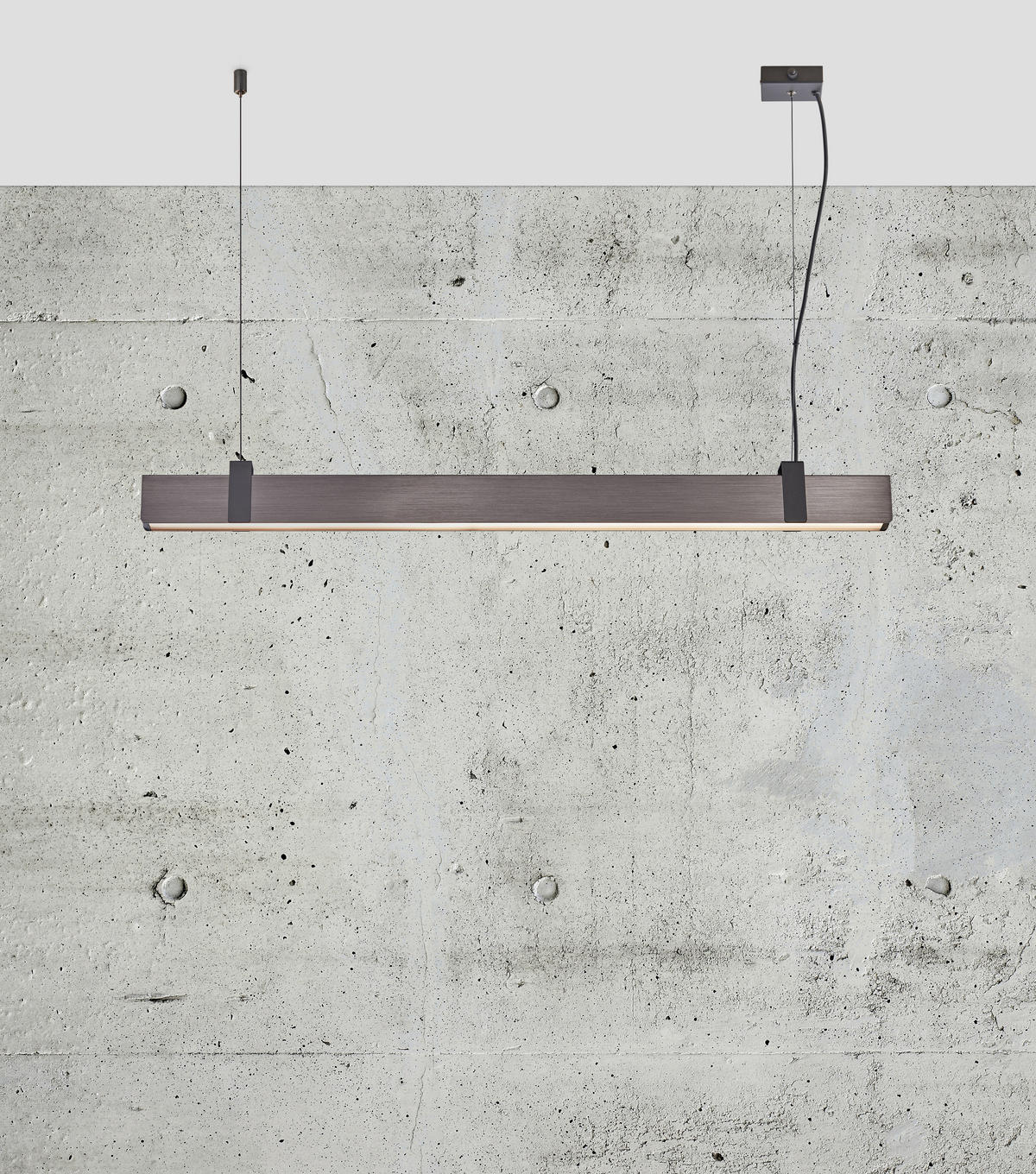 HÄNGELEUCHTE 115/4,3 cm  - Dunkelgrau, Design, Metall (115/4,3cm) - Nordlux