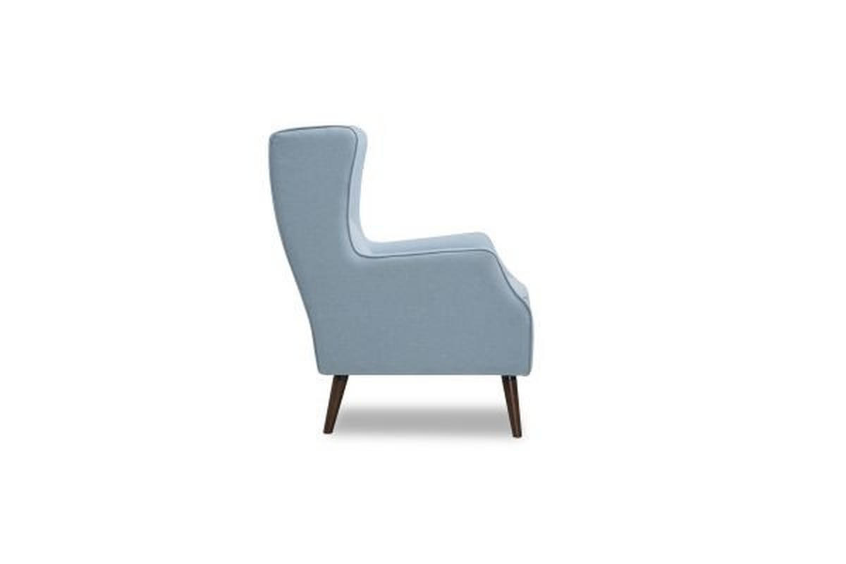 FOTEL - világoskék, Design, textil/fa (68/92/104cm) - Carryhome