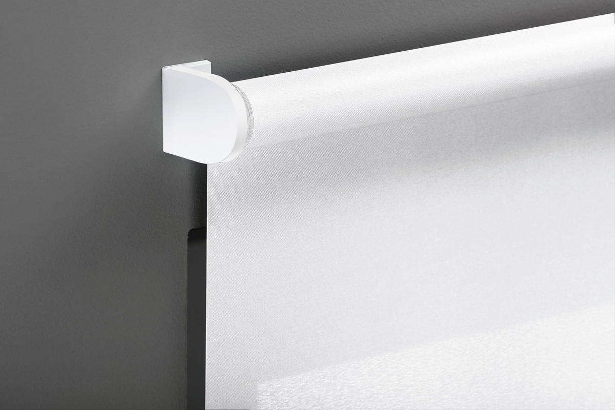 ROLLO  blickdicht     - Grau, Basics, Textil (100/150/4cm) - Homeware