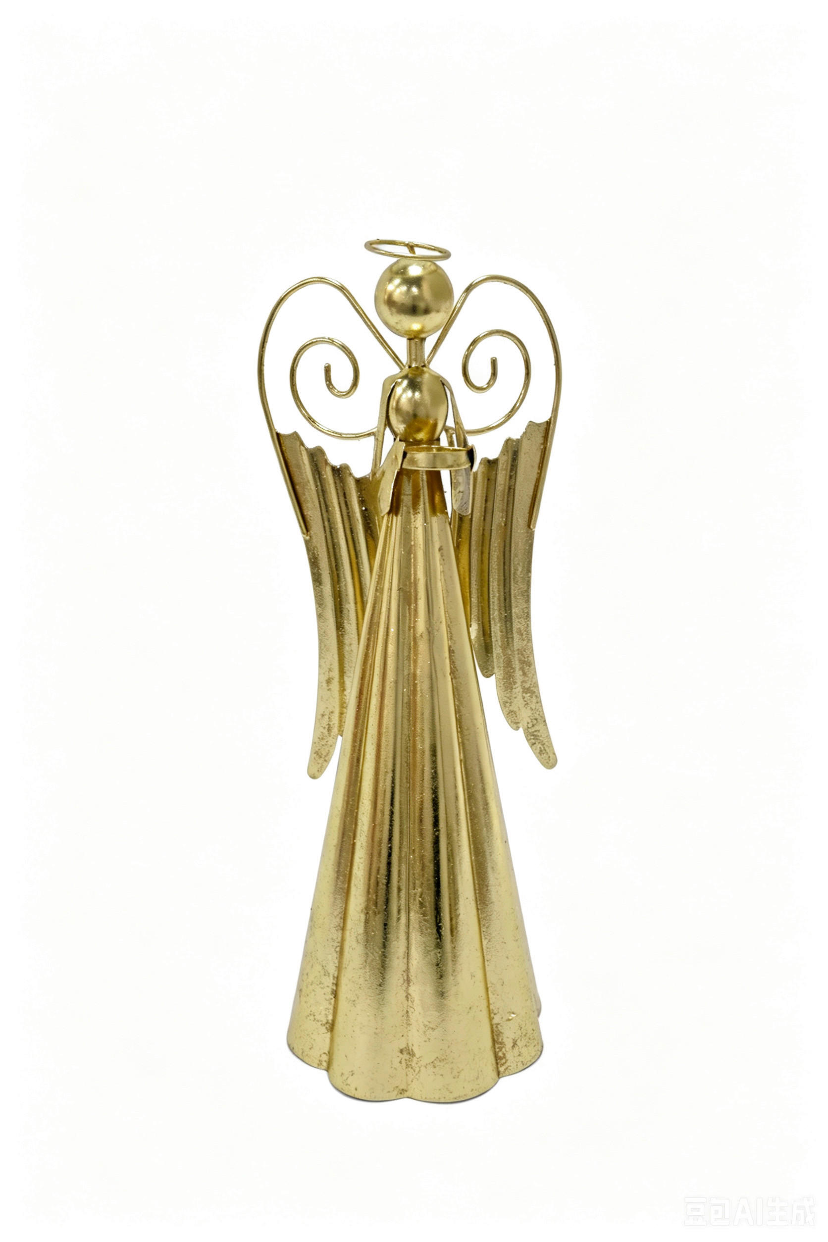 DEKOENGEL  - Goldfarben, LIFESTYLE, Metall (19,5/51/16,8cm) - X-Mas