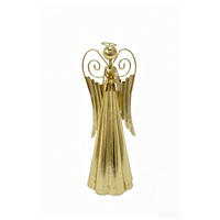 DEKOENGEL  - Goldfarben, LIFESTYLE, Metall (19,5/51/16,8cm) - X-Mas