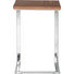 BEISTELLTISCH furniert rechteckig Chromfarben, Nussbaumfarben - Chromfarben/Nussbaumfarben, Design, Metall (40/52/34cm) - Koinor BEISTELLTISCH furniert rechteckig Chromfarben, Nussbaumfarben - Chromfarben/Nussbaumfarben, Design, Metall (40/52/34cm) - Koinor