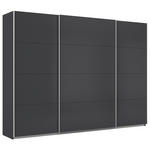 SCHWEBETÜRENSCHRANK  in Grau  - Alufarben/Grau, KONVENTIONELL, Holzwerkstoff/Metall (315/229/62cm) - Xora