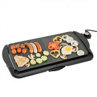 ELEKTROMOS GRILLSÜTŐ - fekete, Basics, fém (61/12/31cm)