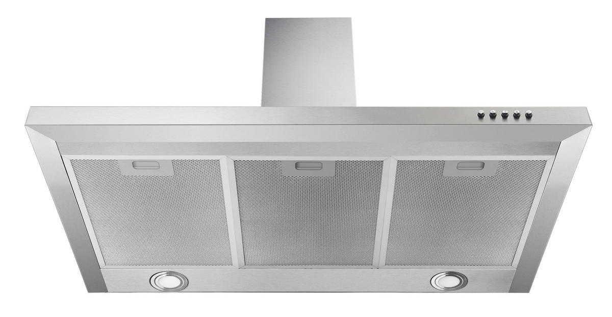 DUNSTABZUGSHAUBE CH44068-90IX-A  - Edelstahlfarben, Trend, Metall (90/63,5-102,5/50cm) - Respekta
