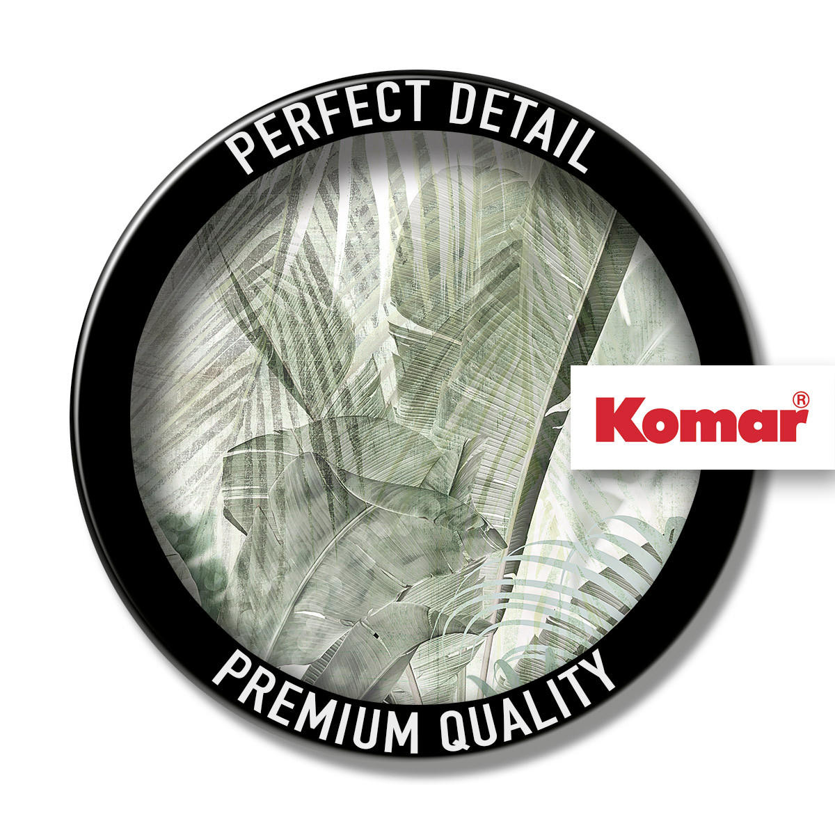 NON WOVEN-TAPET 400/250 cm  - vit/grön, Basics (400/250cm) - Komar