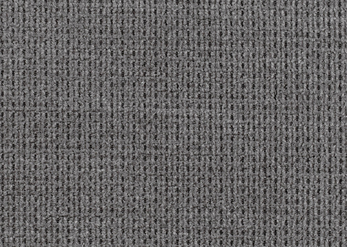 ECKSOFA in Mikrofaser Dunkelgrau  - Chromfarben/Dunkelgrau, Design, Textil/Metall (180/265cm) - Carryhome
