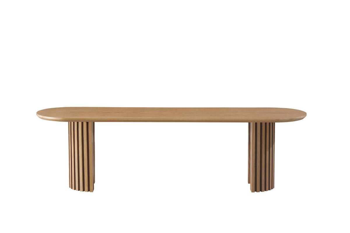 MEHRZWECKBANK 160/45/40 cm Eichefarben Weide furniert  - Eichefarben, KONVENTIONELL, Holz (160/45/40cm) - MID.YOU