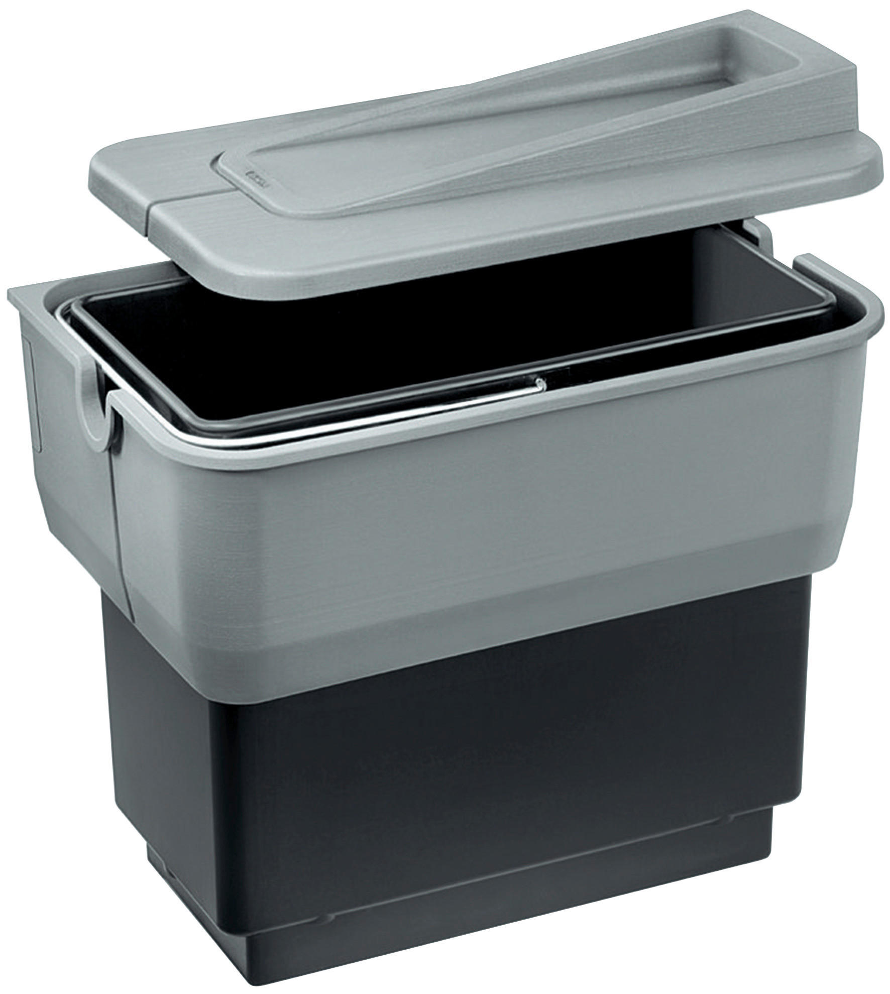 Blanco Abfalleimer Grau 36x36.5x22 cm