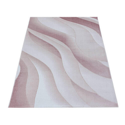 VÄVD MATTA 80/150 cm Costa 3523 Pink  - pink, Design, textil (80/150cm)
