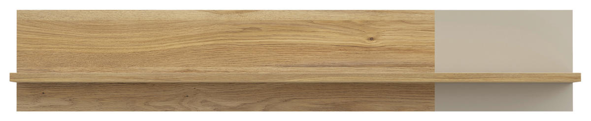 STENSKI PANEL - barve hrasta/peščene barve, Moderno, leseni material (140/25,6/21,9cm) - Hom`in