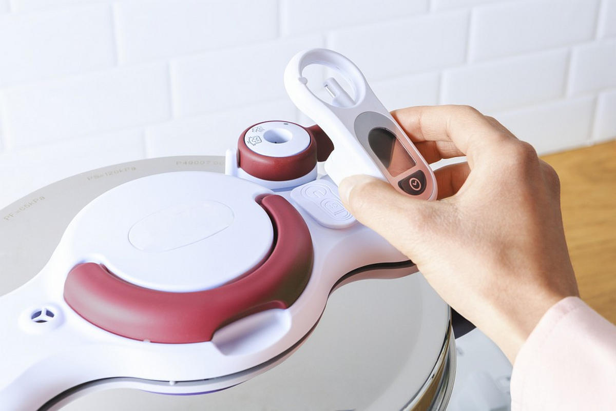 SCHNELLKOCHTOPF CLIPSO MINUT' PERFECT 6 L  - Klar/Edelstahlfarben, Basics, Kunststoff/Metall (28,5/24,6cm) - Tefal