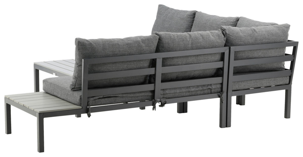 LOUNGEGRUPP  - svart, Klassisk, metall (133/167cm) - Gardenson