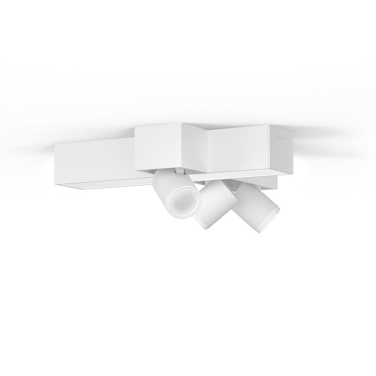 LED-DECKENLEUCHTE White & Color Ambiance Centris 40,8/33,6/12,7 cm   - Weiß, Basics, Metall (40,8/33,6/12,7cm) - Philips HUE