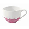 KAFFEETASSE Fleur Cassis 160 ml  - Magenta/Weiß, MODERN, Keramik (11,5/8,5/6,5cm) - Villeroy & Boch