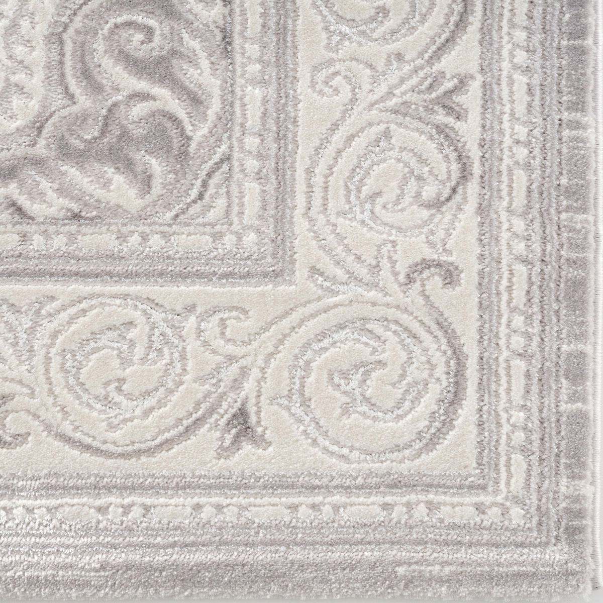 LÄUFER 80/300 cm Harmony Hellgrau  - Hellgrau, LIFESTYLE, Textil (80/300cm)