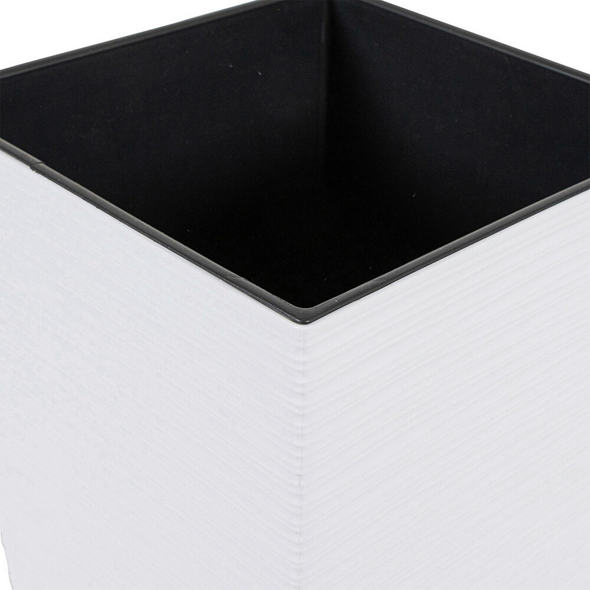 PFLANZENTOPF   - Weiß, Basics, Kunststoff (40/41,5/40cm) - Siena Garden