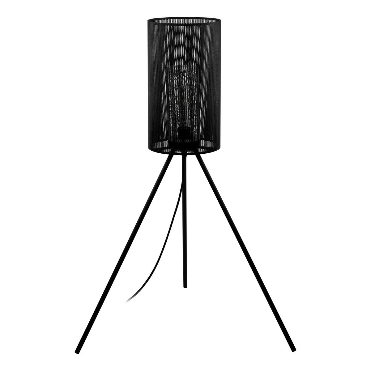 AUßENSTEHLEUCHTE 25/117 cm   - Schwarz, Design, Metall (25/117cm) - Eglo