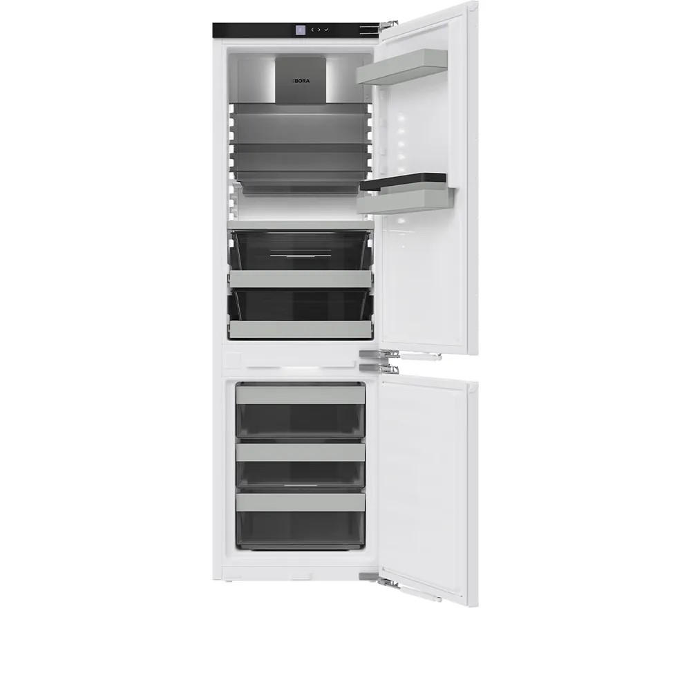 KÜHL-GEFRIER-KOMBINATION C178KGS2  - Weiß, Basics (55,9/177/54,6cm) - Bora