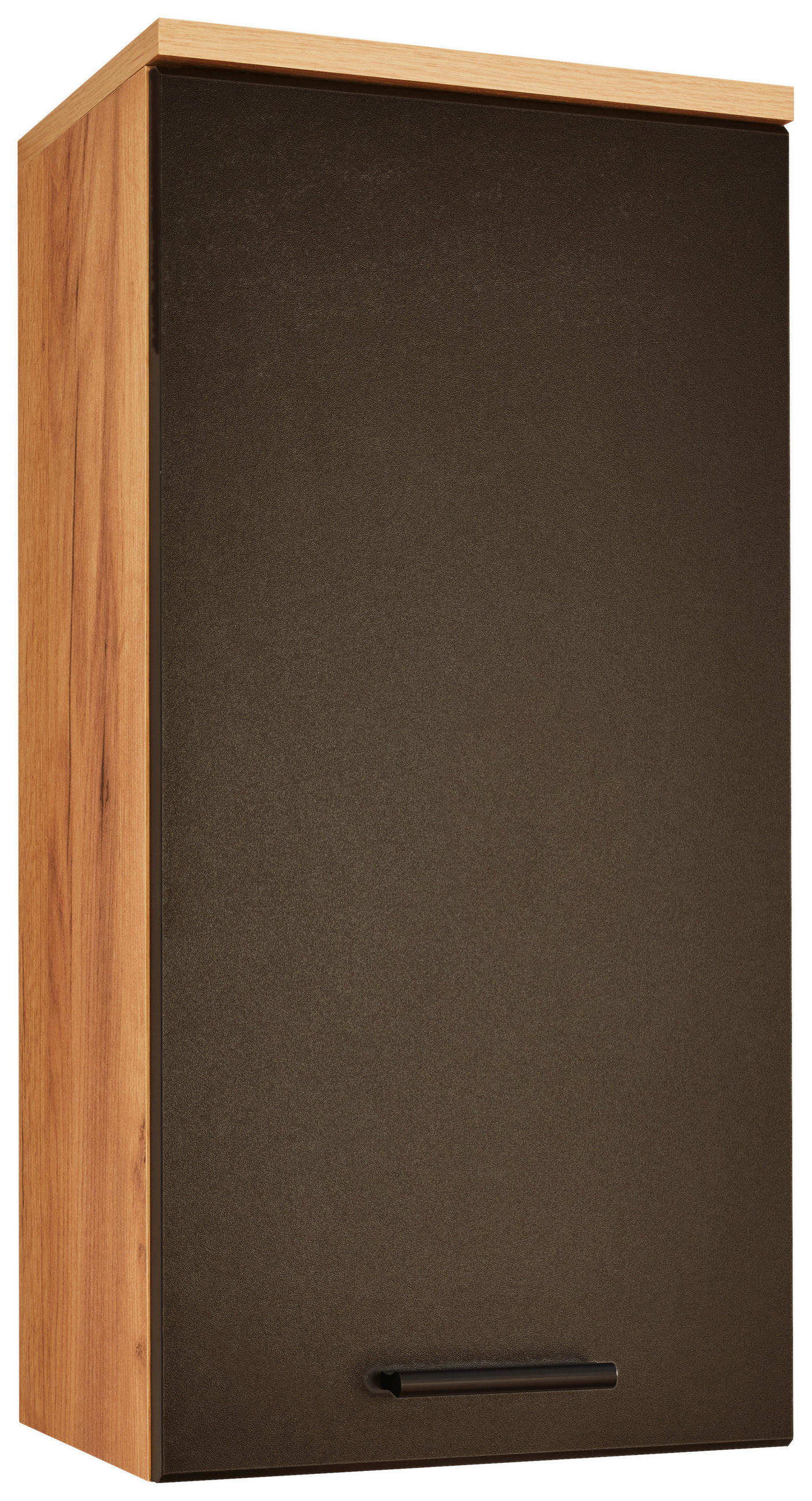 VÄGGHÄNGT SKÅP  - svart/ek Artisan, Modern, trämaterial/plast (30/60/25cm) - MID.YOU