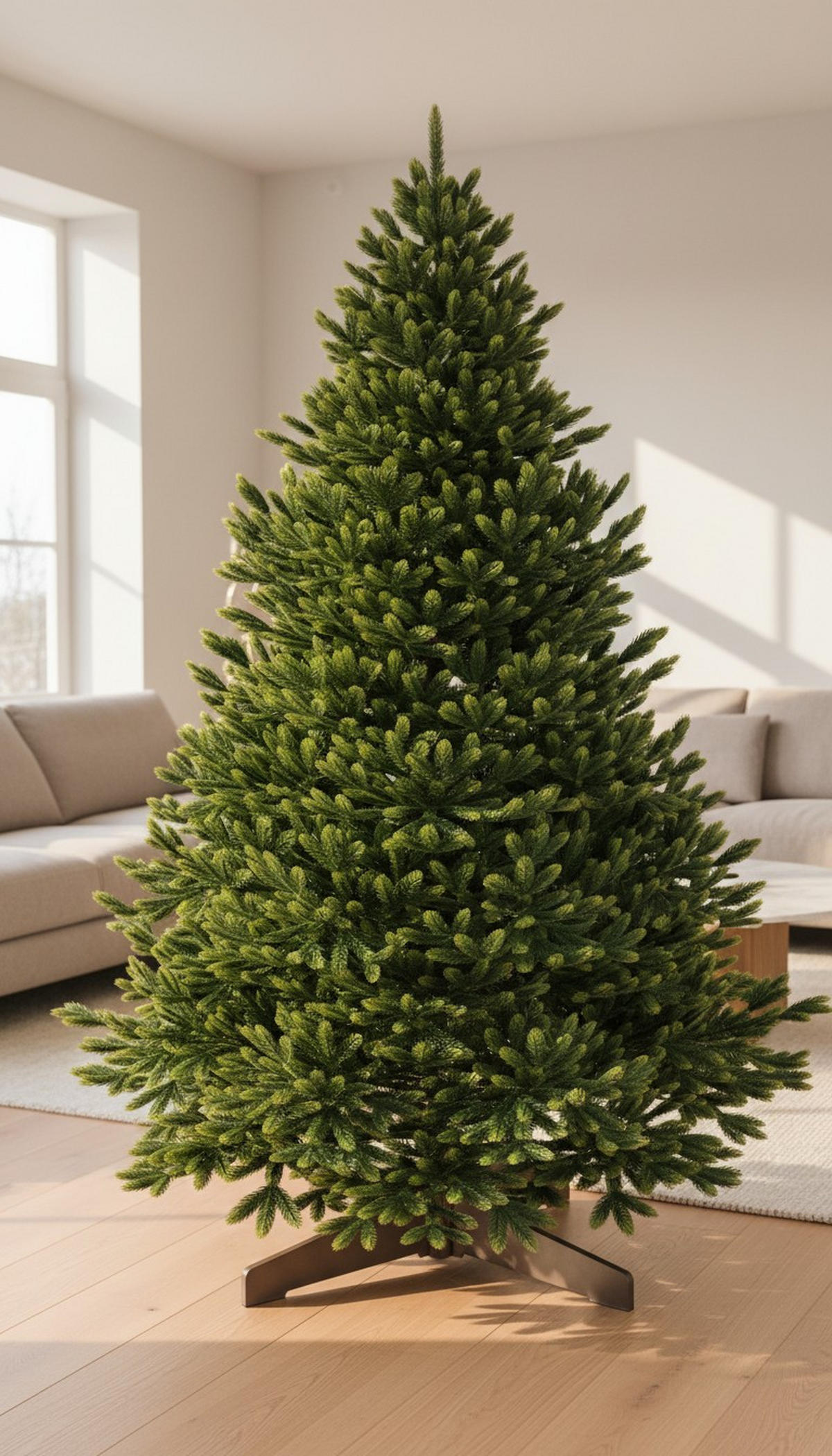 WEIHNACHTSBAUM 150 cm  - Grün, Basics, Holz/Kunststoff (104/150cm)