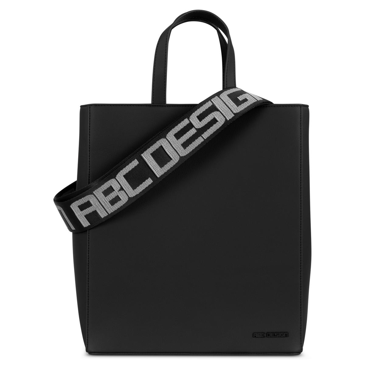 WICKELTASCHE Tote Bag Daily  - Schwarz, Basics, Textil (15/29,5/34,5cm) - ABC Design