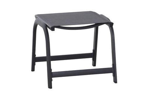 GARTENHOCKER  - Anthrazit, KONVENTIONELL, Kunststoff/Metall (52/45/52cm) - Siena Garden